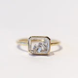 Esmeralda Diamond Ring
