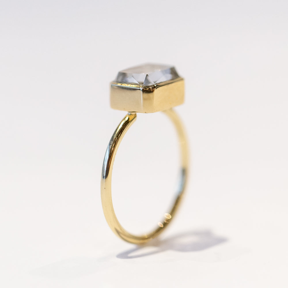 Esmeralda Diamond Ring