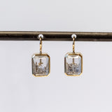 Small Esmeralda Diamond Shaker Earrings