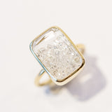 Ten Fourteen Diamond Shaker Ring