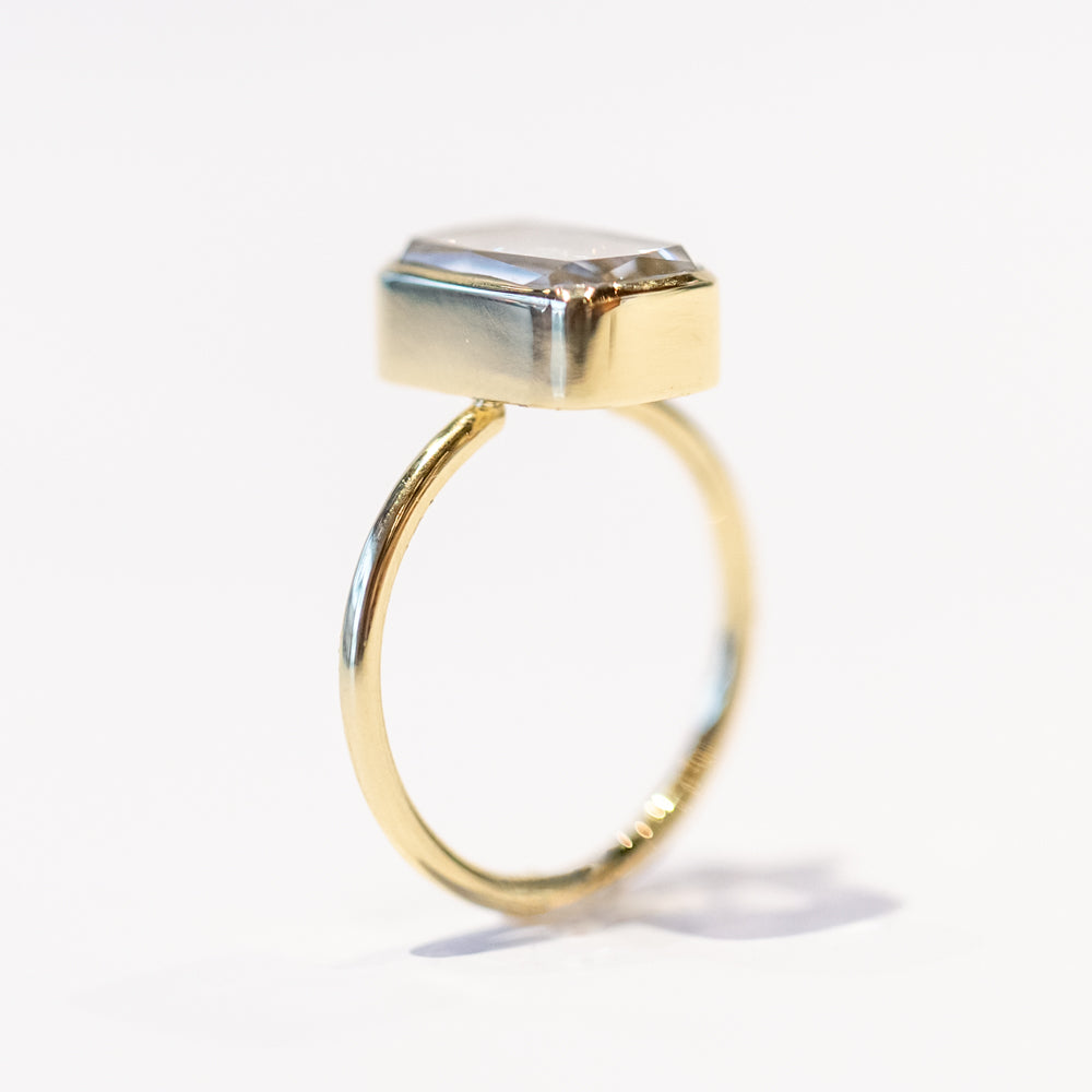 Ten Fourteen Petite Diamond Ring