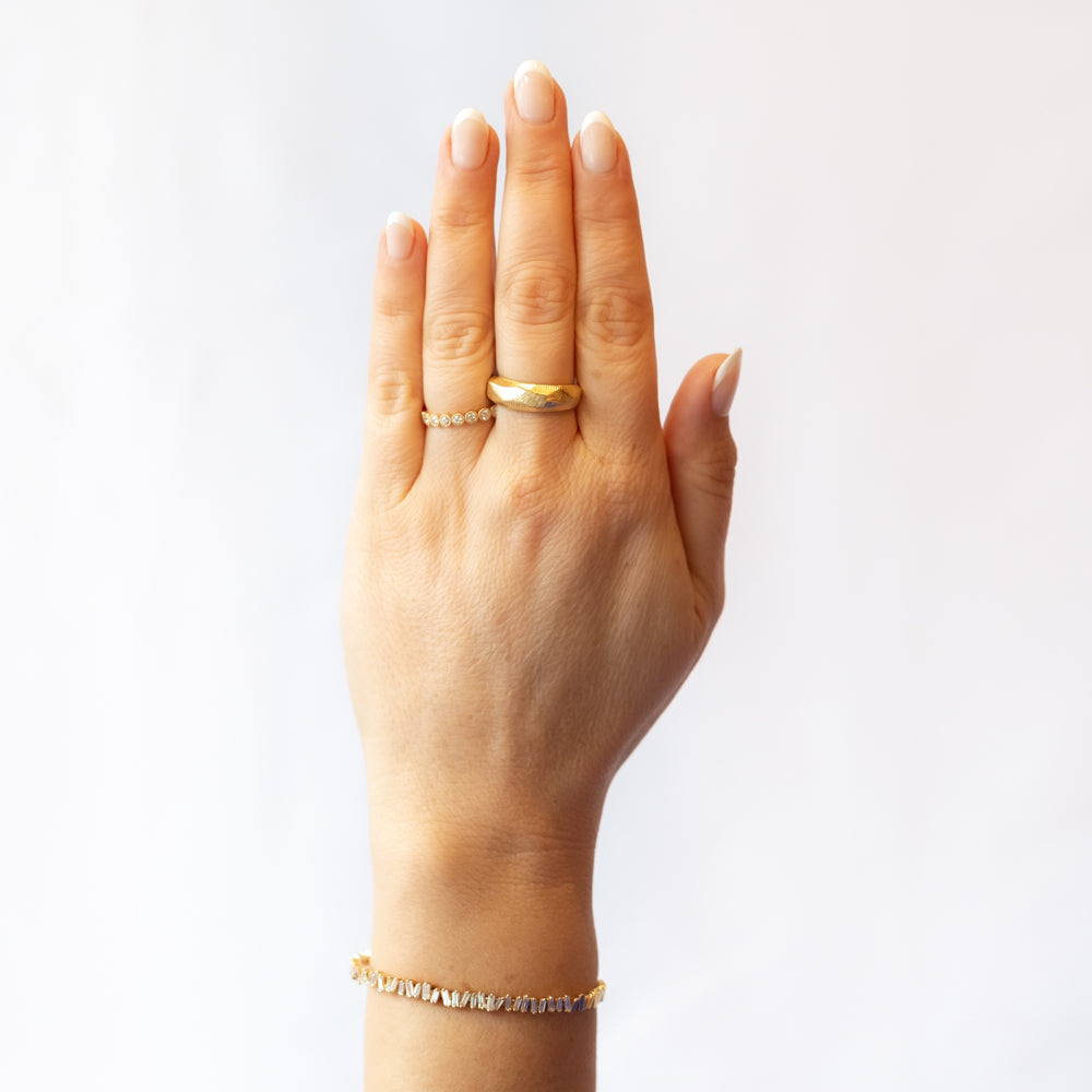 Domed Tapered Band