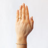 Five Stone Rainbow Sapphire Band