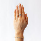 Petite Signet Ring in Carved Silver