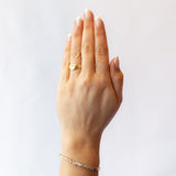 Petite Signet Ring in Carved Gold