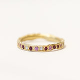 Ruth Tomlinson | Ruby, Sapphire and Diamond Eternity Band