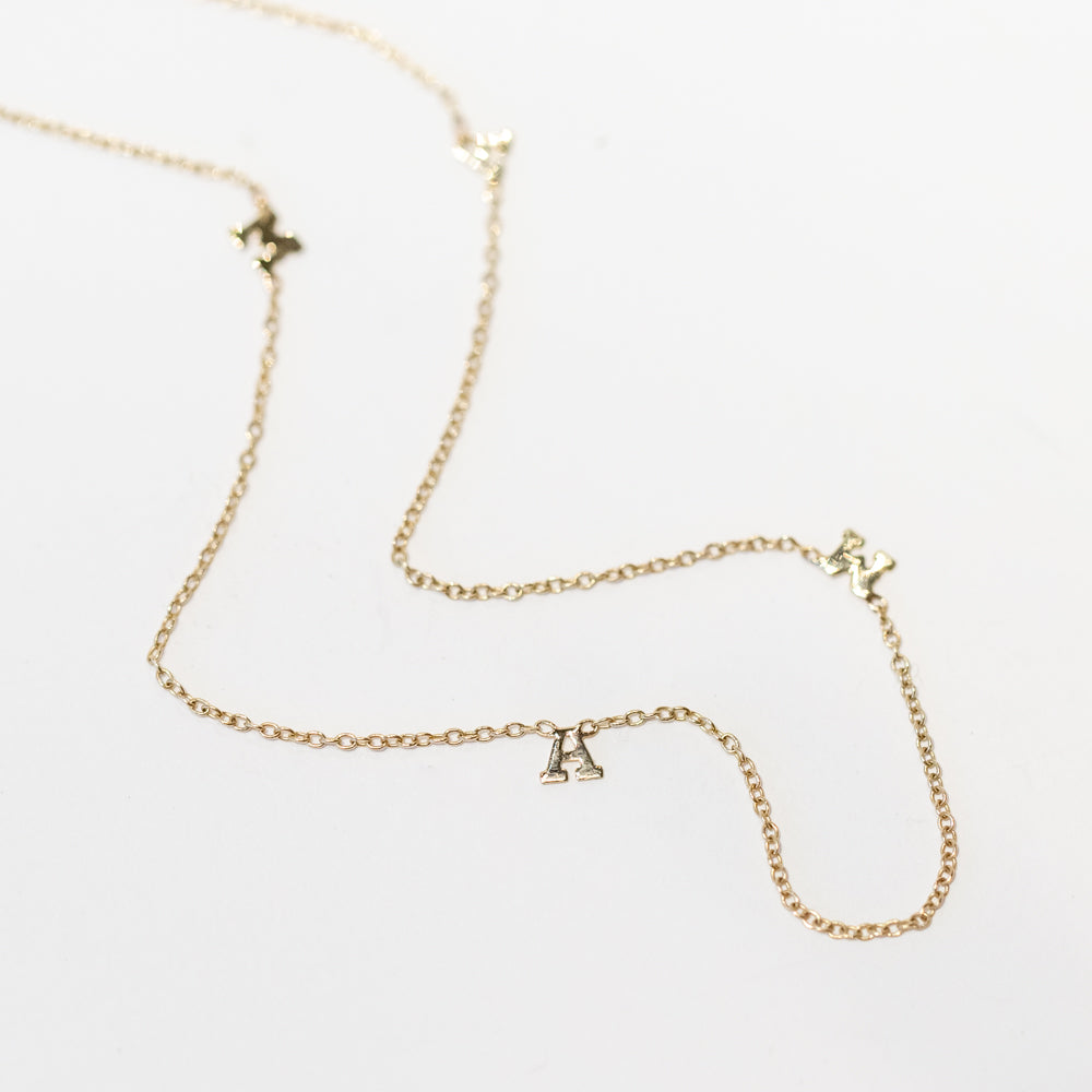 Zoe Chicco | Tiny Spaced Out MAMA Necklace