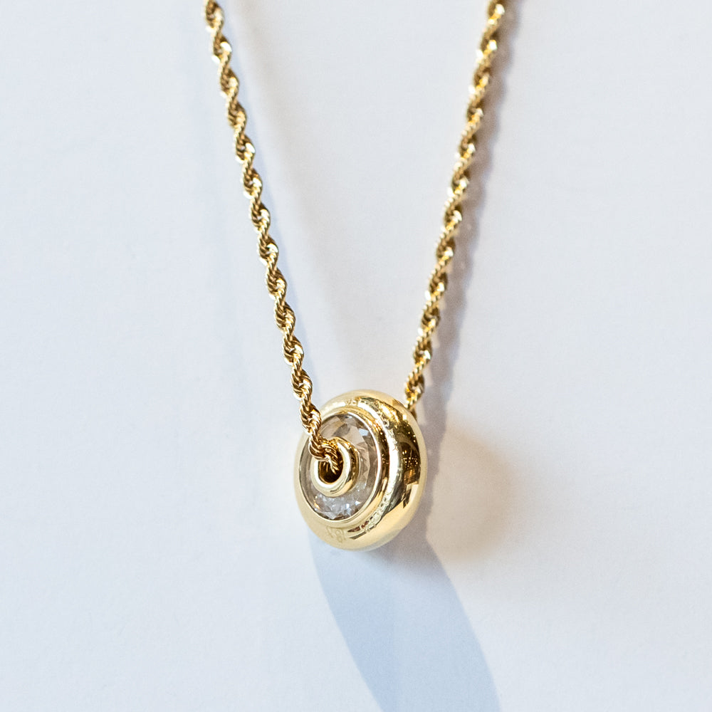 Roda 9 Diamond Necklace