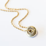 Roda 9 Diamond Necklace