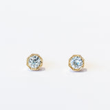 Single Stone | Gemma Stud Earrings