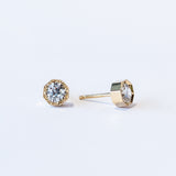 Single Stone | Gemma Stud Earrings