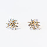 Suzanne Kalan | 18k Burst Fireworks Diamond Stud Earrings
