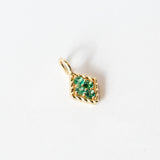 Imperial Birthstone Emerald Charm