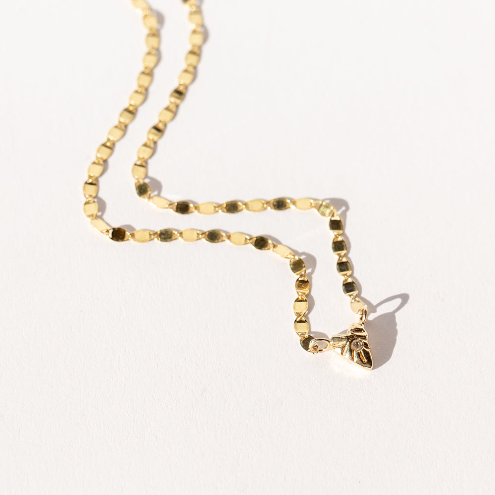 Divine Heart Diamond Necklace