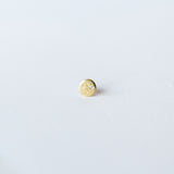 Victoria Cunningham | Disc Stud Earring with Diamond (Single)