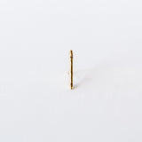 Victoria Cunningham | Small Stick Stud Earring with Diamond (Single)