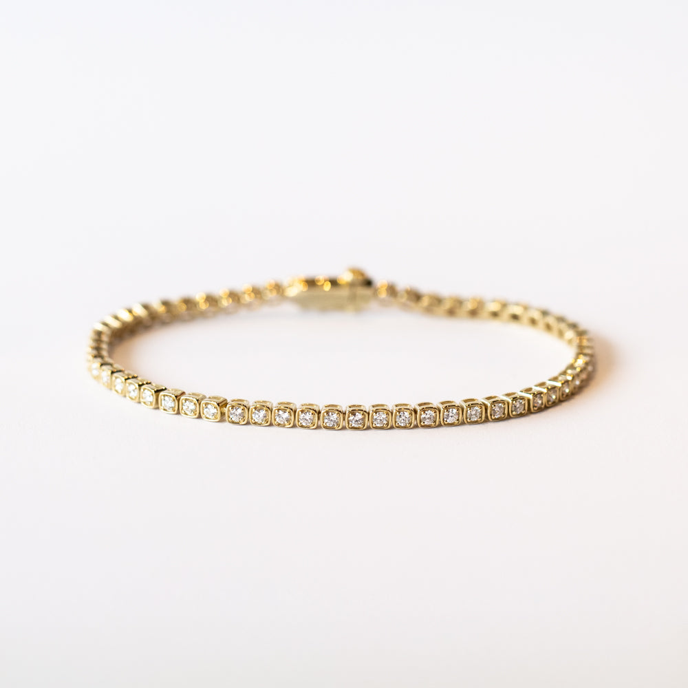 Diamond Ace Tennis Bracelet