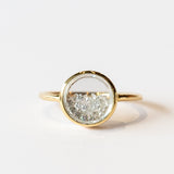 Core Round Diamond Shaker Ring