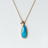 Teardrop Australian Opal Necklace