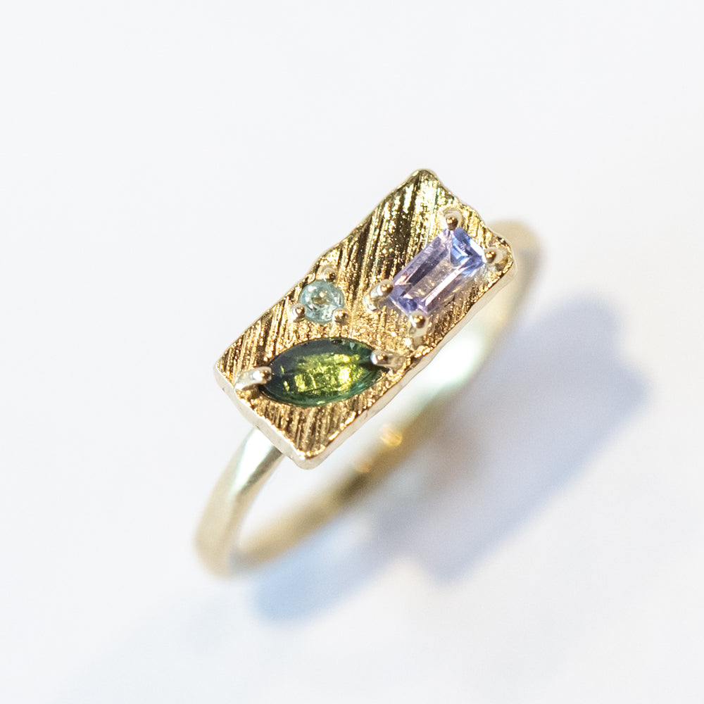 Small Collage Ring