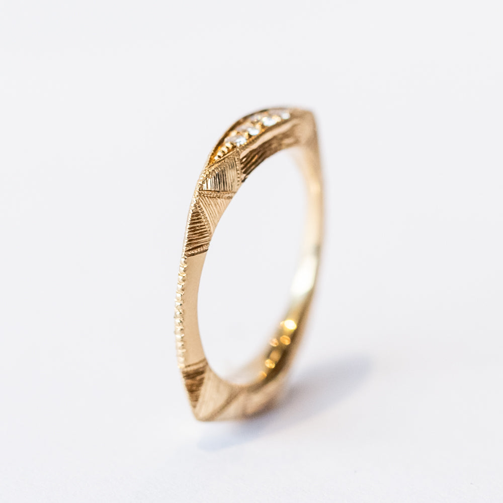 Desert Deco Gemini Diamond Ring