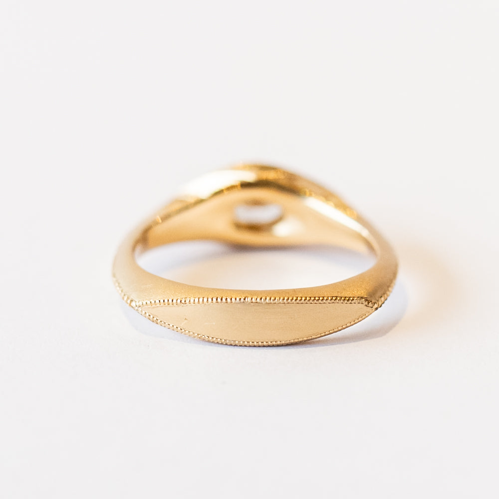 Desert Deco Marquise Diamond Ring