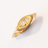 Desert Deco Marquise Diamond Ring