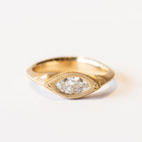 Desert Deco Marquise Diamond Ring