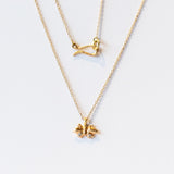 Diamond Little Wing Necklace