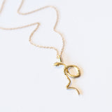 Engraved Diamond Eye Ecdysis Necklace