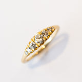 Grand Pave Diamond Rubidoux Ring
