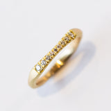 Petite Diamond Trellis Band