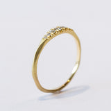 Petite Pave Diamond Rubidoux Ring