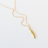 Striped Pesca Fish Necklace