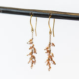Tephra Blush Pearl Drop Earrings