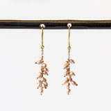 Tephra Blush Pearl Drop Earrings