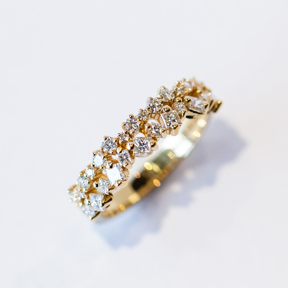 Suzanne Kalan | White Diamond Double Half Band