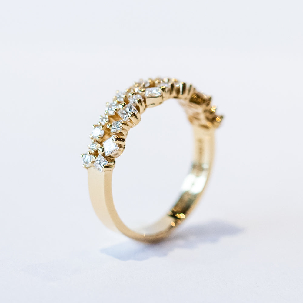 Suzanne Kalan | White Diamond Double Half Band