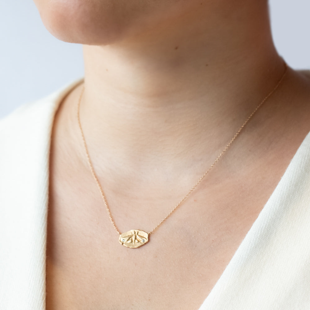 Diamond Flight Necklace