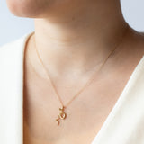 Engraved Diamond Eye Ecdysis Necklace