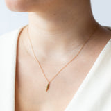 Striped Pesca Fish Necklace