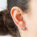 Single Stone | Gemma Stud Earrings
