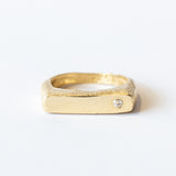Slender Signet Ring