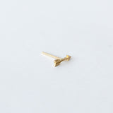 Victoria Cunningham | Tiny Arrow Stud Earring (Single)