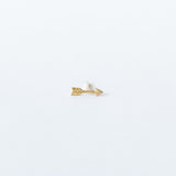 Victoria Cunningham | Tiny Arrow Stud Earring (Single)