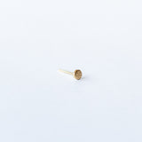 Victoria Cunningham | Tiny Disk Stud Earring (Single)