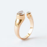 Diamond Shaker Plural Open Ring