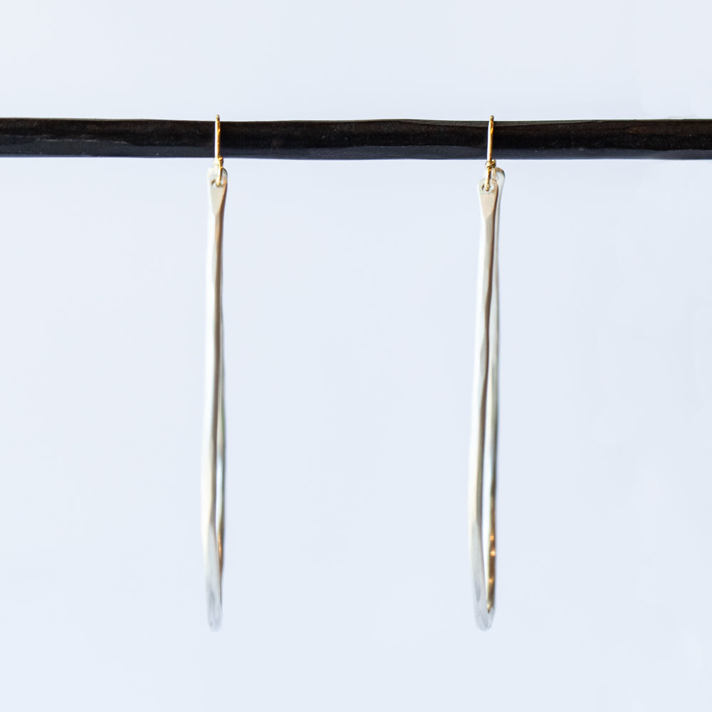 Sarah McGuire | Large Anjou Hoop Earrings