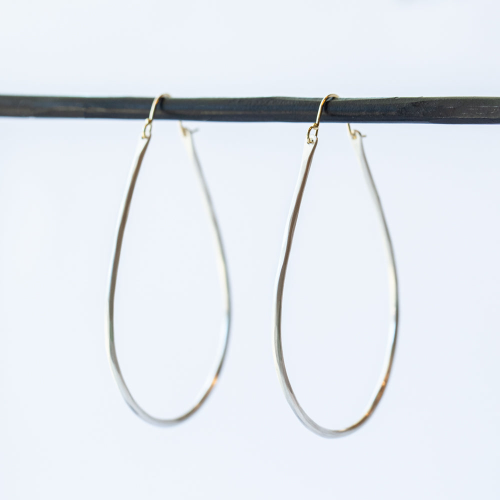 Sarah McGuire | Large Anjou Hoop Earrings