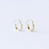 Sarah McGuire | Mini Seagrass Swing Hoop Earrings